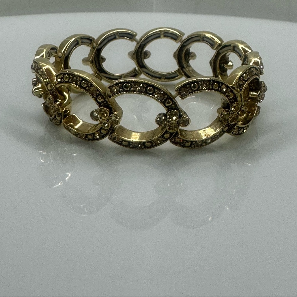 Vintage Monet stretch bracelet signed